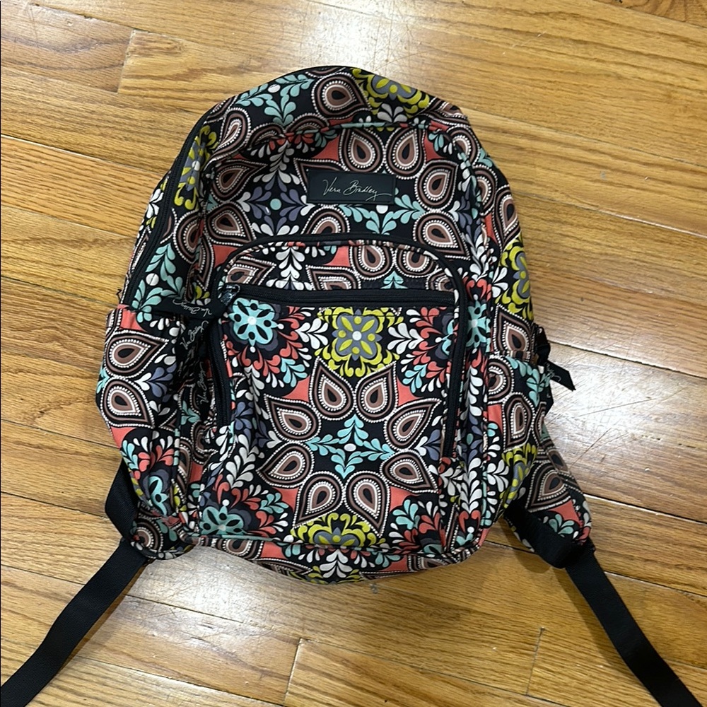 Vera Bradley Multicolor Paisley Backpack
